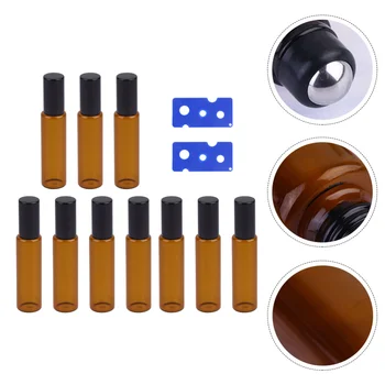 

16Pcs Essential Oil Aromatherapy Glass Roller Bottles with 2Pcs Bottle Opener