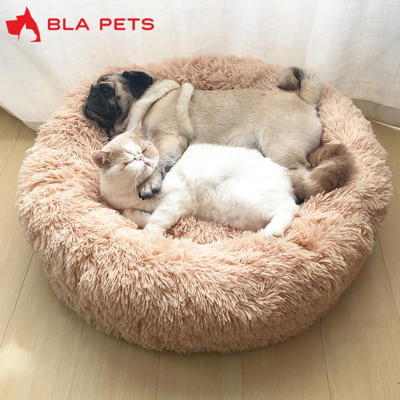 Sale Kennel Dog Cushion-Mat Cat-Supplies Pet-Bed Puppy Warm-Sleeping-Bag Plush Round Portable X6MNeWaBQBK