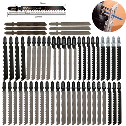 Jeu de lames de scie sauteuse pour le travail du bois et du métal, accessoires assortis, T144D/T244D/T118A/T111C, 10/20/25 pièces 