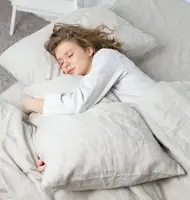 Soft Pure Linen Bedding Set, Farmhouse Bed Linen Set, Flat Sheet, Fitted Sheet and Pillowcase, Queen and King 1