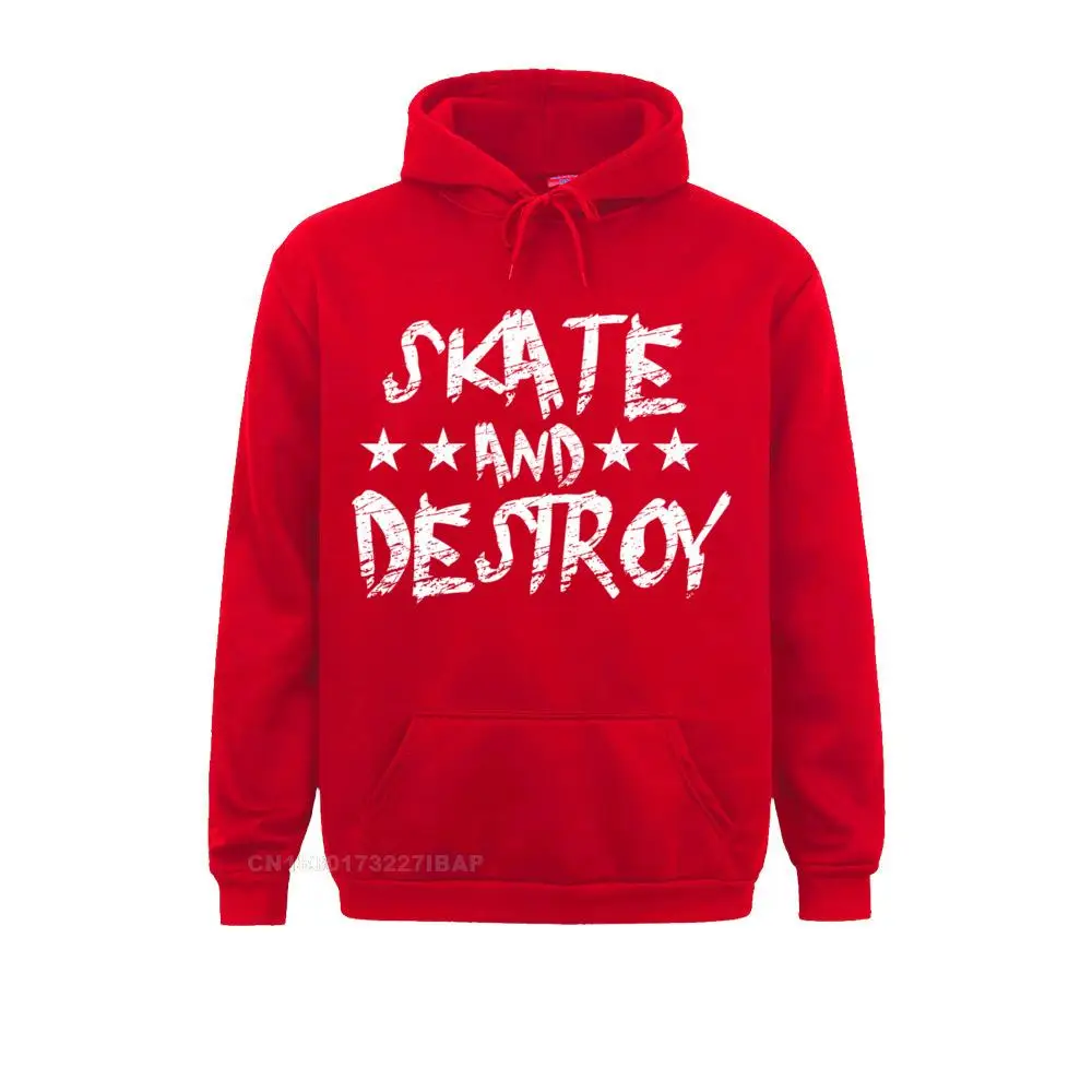 Skate And Destroy Cool Skateboard Rollerblading Skater Pullover Hoodie  Sweatshirts For Men Family Hoodies New Fashion Clothes - AliExpress