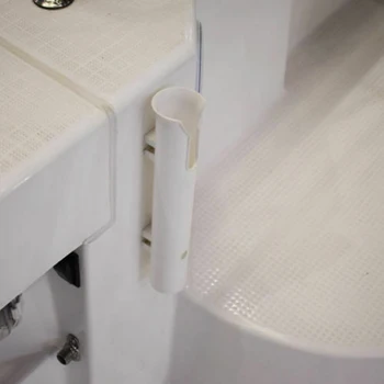 

2pcs Plastic Fishing Rod Tie Holder Portable Fishing Rod Spinning Accessories Durable Fishing Rod Tie Holder Strap