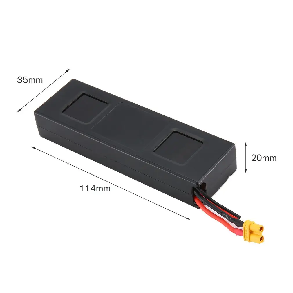 7,4 V 3600mAh Большая емкость Замена батареи Lipo аккумулятор для беспилотника батарея для MJX Bugs 3, Force1 F100, Contixo F17