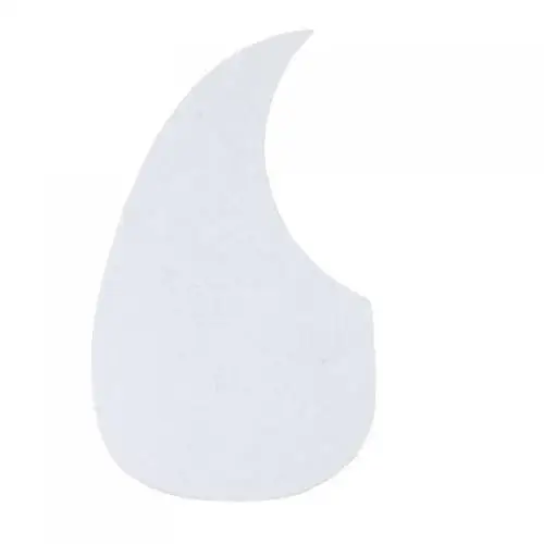 Acoustic Guitar Pickguard Black Comma Shell PVC Protective Plate Bass Guitar & Accessories