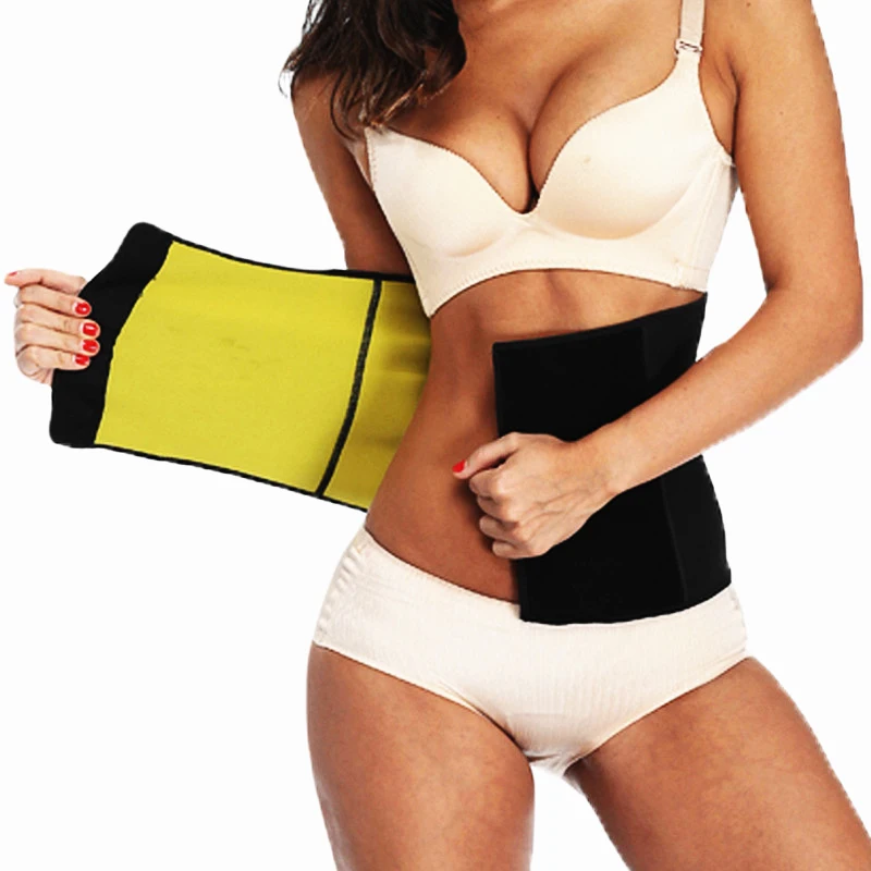 

LAZAWG Women Waist Trainer Tummy Control Belt Magic Sticker Girdle Hot Neoprene Waist Belt Sweat Sauna Strap Slimming Underwear