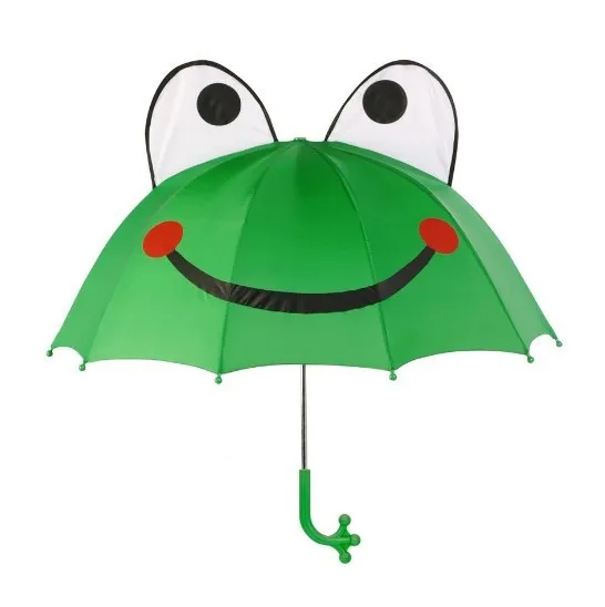 

Creative CHILDREN'S Umbrella 3D Umbrella Surface Cartoon All-Weather Umbrella Creative Handle Blue Kindergarten with an Umbrella