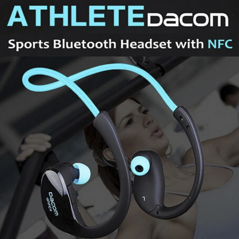 Bluetooth гарнитура Dacom Athlete беспроводные наушники спортивные стереонаушники с HD