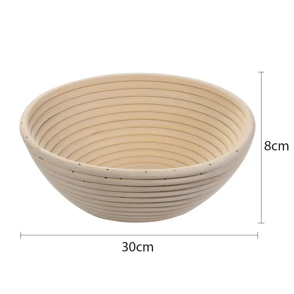 Новая круглая форма для хлеба Banneton Brotform корзина из ротанга хранения