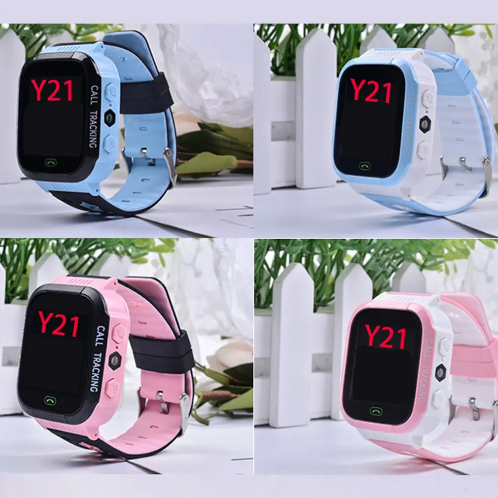 Y21 LBS Kids Smart Watch Camera 1 44 inch OLED Touch Screen SOS Call Location Baby 5