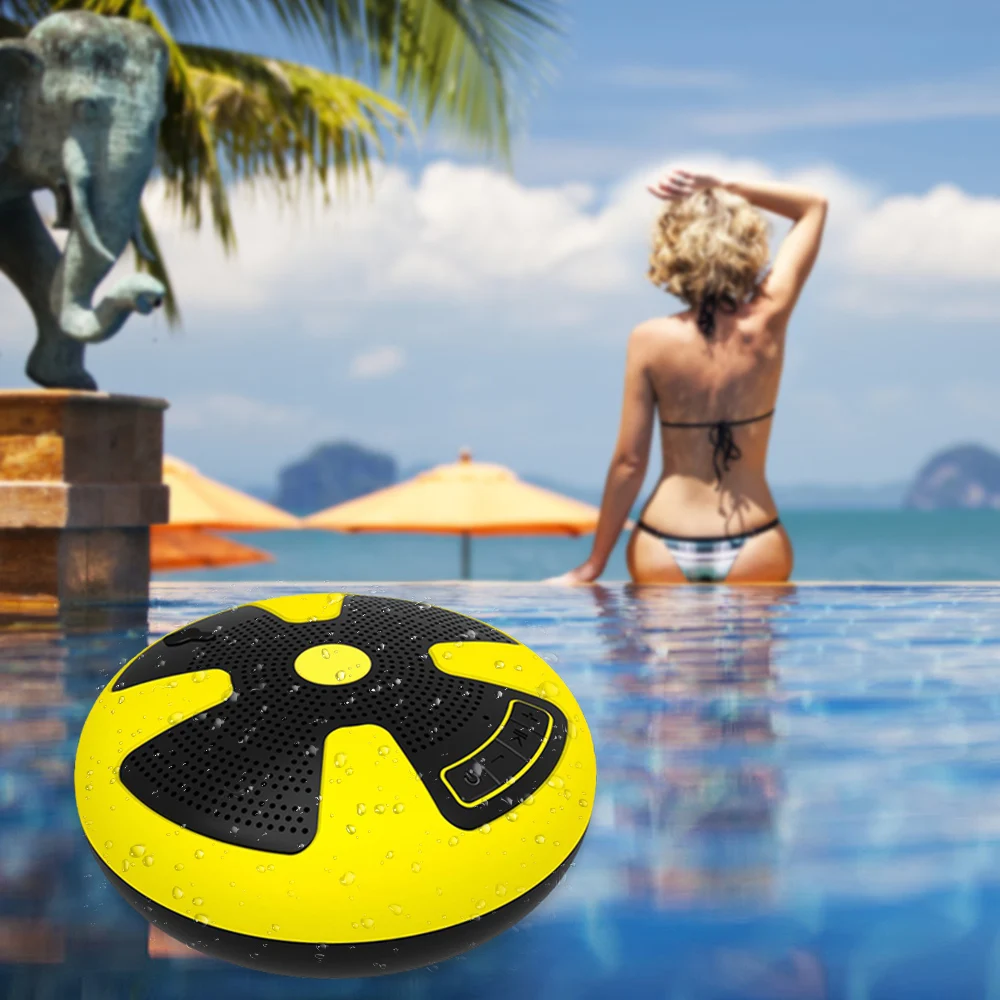 IPX7 водонепроницаемый динамик открытый плавающий динамик s Bluetooth 4,2 звуковая коробка осенне-защищенный от пыли Hands-free с микрофоном usb зарядка