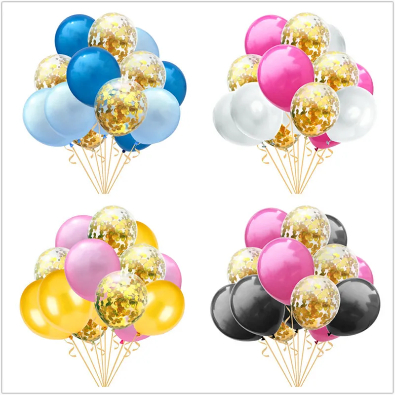 Palloncini In Oro Rosa Set Di Coriandoli Palloncino Cromato Decorazioni Di Compleanno Festa Decorazione Di Nozze Anniversario Di Matrimonio Globos Pal
