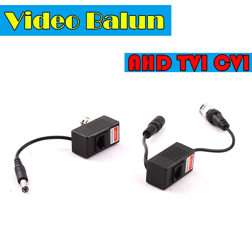 AHD/CVI/камера TVI CCTV аксессуары видео балун трансивер BNC UTP RJ45 Видео с аудио и Power over