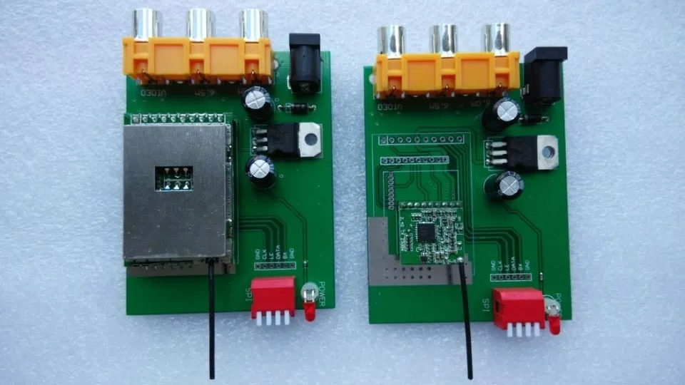 

2.4G Module Wireless AV Wireless Transmitting and Receiving 600m Stereo Transmitter Finished Board