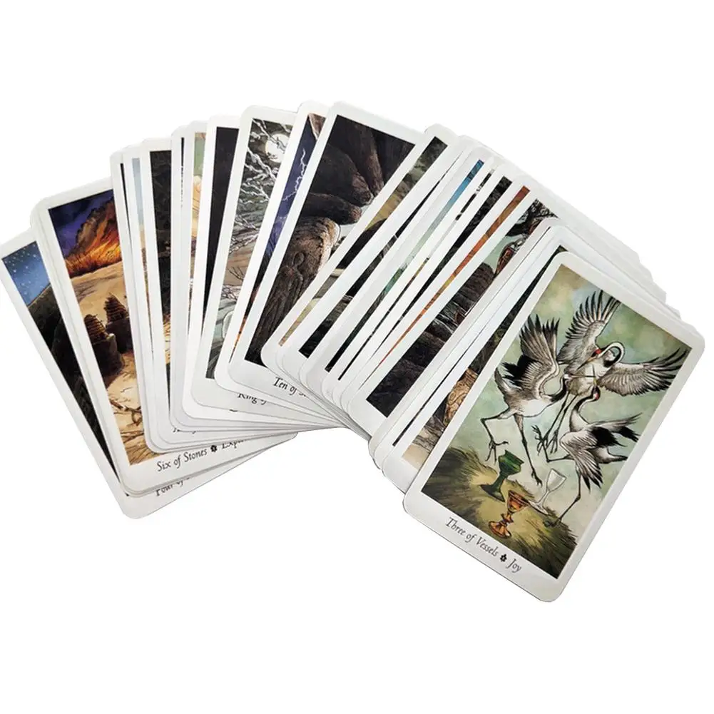 Новая английская настольная игра Таро карты дикого дерева Таро Семейные развлечения детские игрушки 78 карт/набор карточная игра