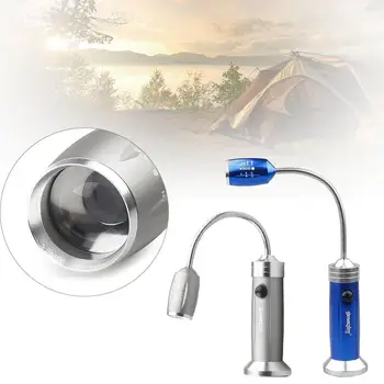 

500LM Tail Magnet Flashlight Goose Neck 3 Modes Work Lamp Flexible
