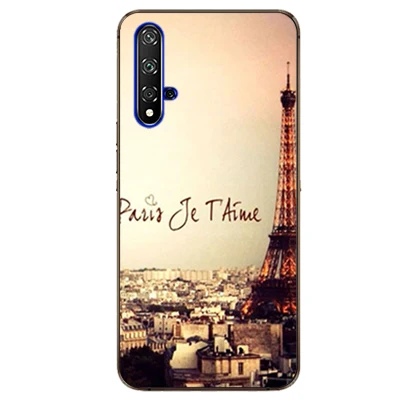Чехол с рисунком для huawei Nova 5 T 5 T Nova5T мягкий чехол для телефона TPU задняя крышка для huawei NOVA 5 T чехол - Цвет: 7