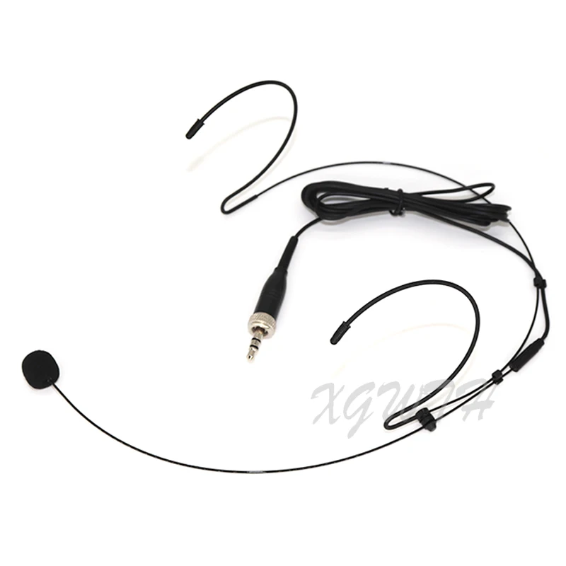 Fone de Ouvido Sistema sem Fio Mic para Mipro Preto Dupla Orelha Gancho Microfone Headworn Sennheiser Shure Akg Samson Audio-technica - Image 5