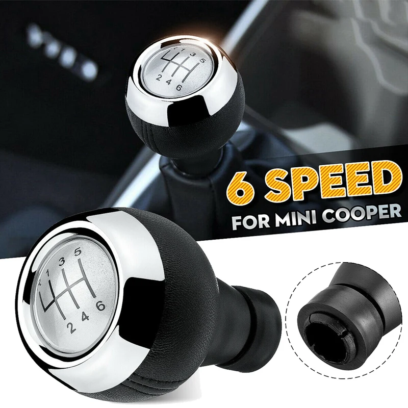 6 Speed Manual Car Gear Shift Knob Stick Shifter Lever for Mini Cooper