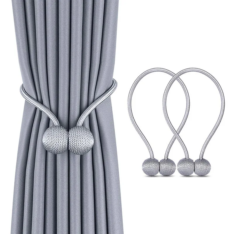 Accessoires-Hook-Holder Rope Buckle-Clips-Accessory-Rods Curtain-Tie Holdbacks Magnetic-Ball