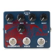 

Caline DCP-11 Andes Boost + Pure Sky Overdrive 2-in-1 Guitar Effect Pedal True Bypass Electric Guitar Parts & Accessories