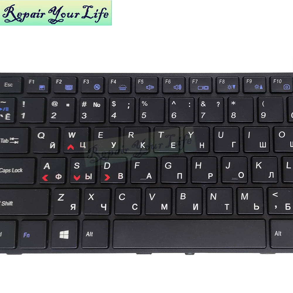 Teclado Retroiluminado para Nós Russo Inglês P650 P650sg P651sg P650se P651se P655se 680-p65000131 Mp-13h83usj430b - Imagem 4