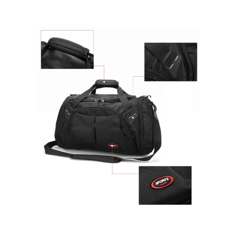 Merk Sport Sporttas Mannen Vrouwen ракетка Спортивная Droog Nat Scheiding Водонепроницаемая Zwemmen Tas Reizen фитнес-йога Tas