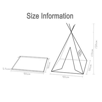 Kids Cotton Play Tent House