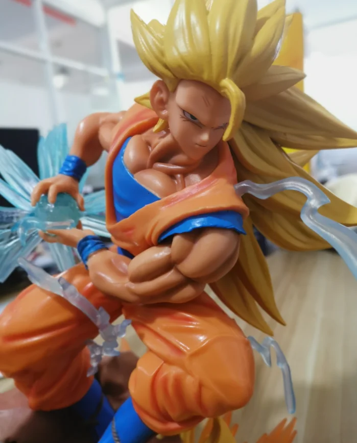 Аниме Dragon Ball Z Супер Saiyan Сон Гоку с 2 головами Битва вер. Фигурка Модель Коллекция игрушек