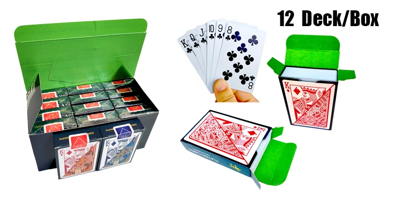 ПВХ шаблон пластиковые водонепроницаемые взрослые игральные карты игры в покер карты; настольные игры 58*88 мм карты