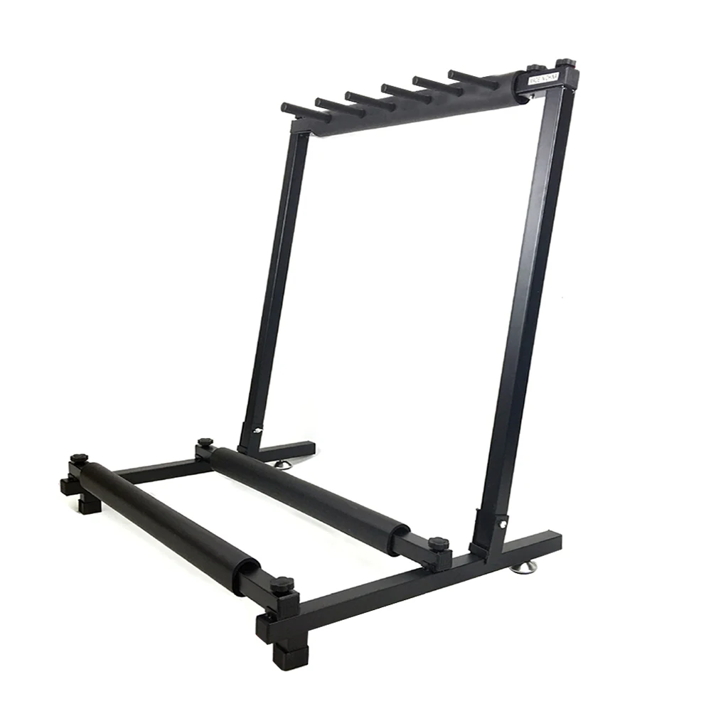 Multi Guitar Stand 5 Holder Foldable Universal Display Rack Portable Black for Classical Acoustic Electric Guitar Accessories
