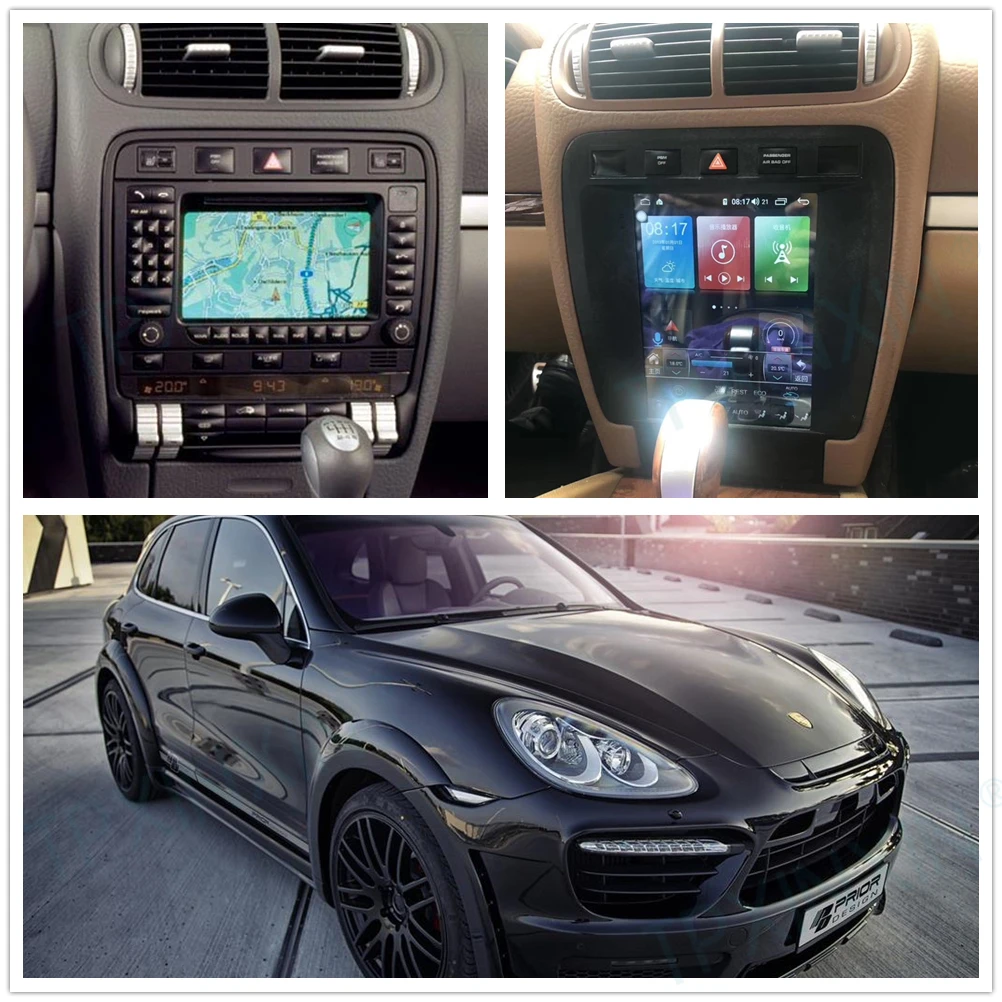 

For Porsche Cayenne 2002 - 2009 Android 10 Car Stereo Car Radio with Screen Tesla Multimedia Player GPS Navigation Head Unit