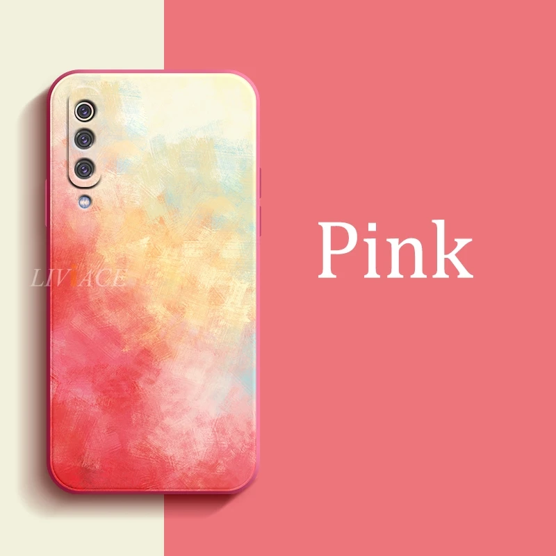 Watercolor Silicon Phone Case For Huawei Mate 20 Pro Mate 30 40 Pro  Nova 3 4 5 6 5i 7 SE Y9 2019 Y9 Prime 2019 P Smart Z  Cover flip phone cover