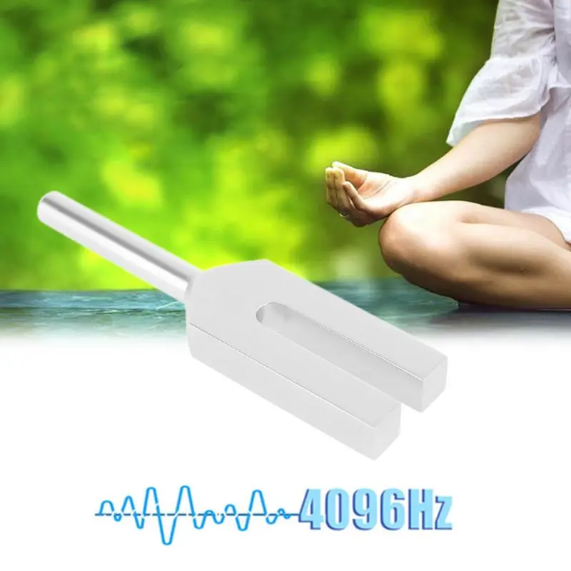 4096Hz Energy Tuning Fork Crystal Aluminum Alloy Healing Sound