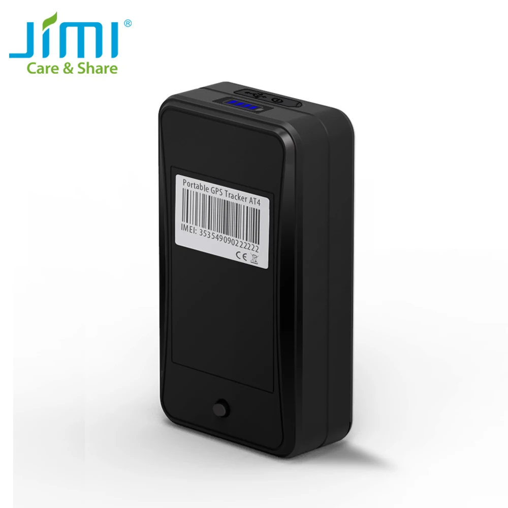 GPS трекер Jimi AT4 с батареей мАч сильный магнит голосовой мониторинг через платформу APP локатор 2G GMS для