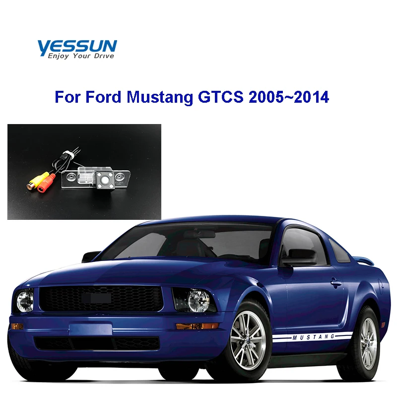 

Yessun HD CCD Night Vision Car Rear View Reverse Backup Camera Waterproof For Ford Mustang GTCS 2005~2014