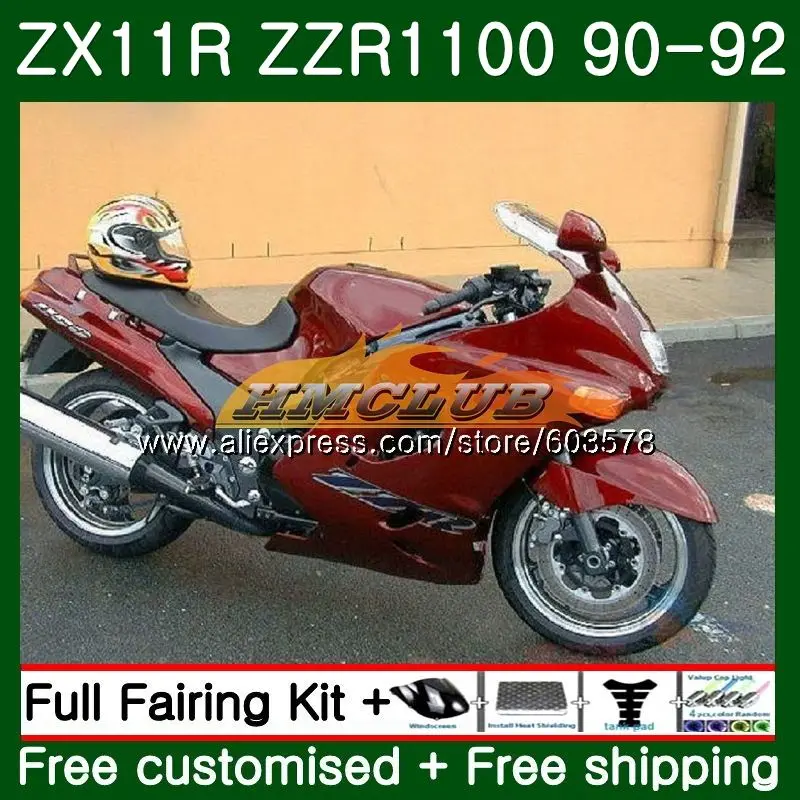 Средства ухода за кожей для KAWASAKI NINJA ZX-11R ZZR 1100 ZX 11R 1990 1991 1992 глянцевый красный 28CL. 38 ZZR1100 ZX11 ZX-11 R ZX-11R 90 91 92 обтекатель