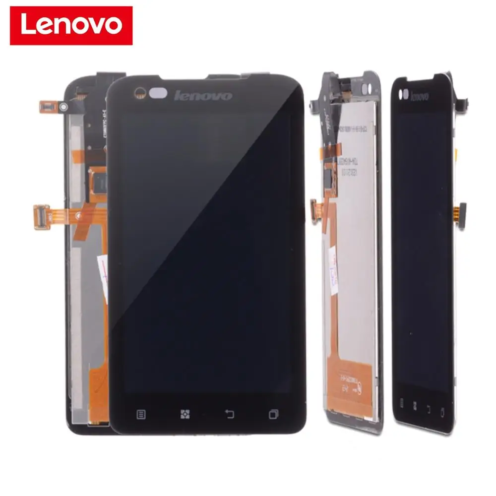 

Original IPS 800x480 For Lenovo A660 LCD Display Screen Replacement 4.0" with Touch Screen Digitizer Assembly Replacment Parts