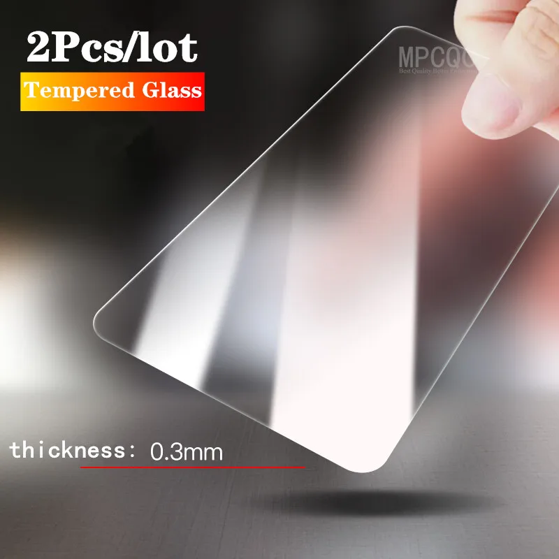 

2Pcs 9H Tempered Glass For Huawei Honor View 20 Glass Screen Protector For Honor V8 V9 View 10 Y5 Y6 Y7 2018 Protective Glass