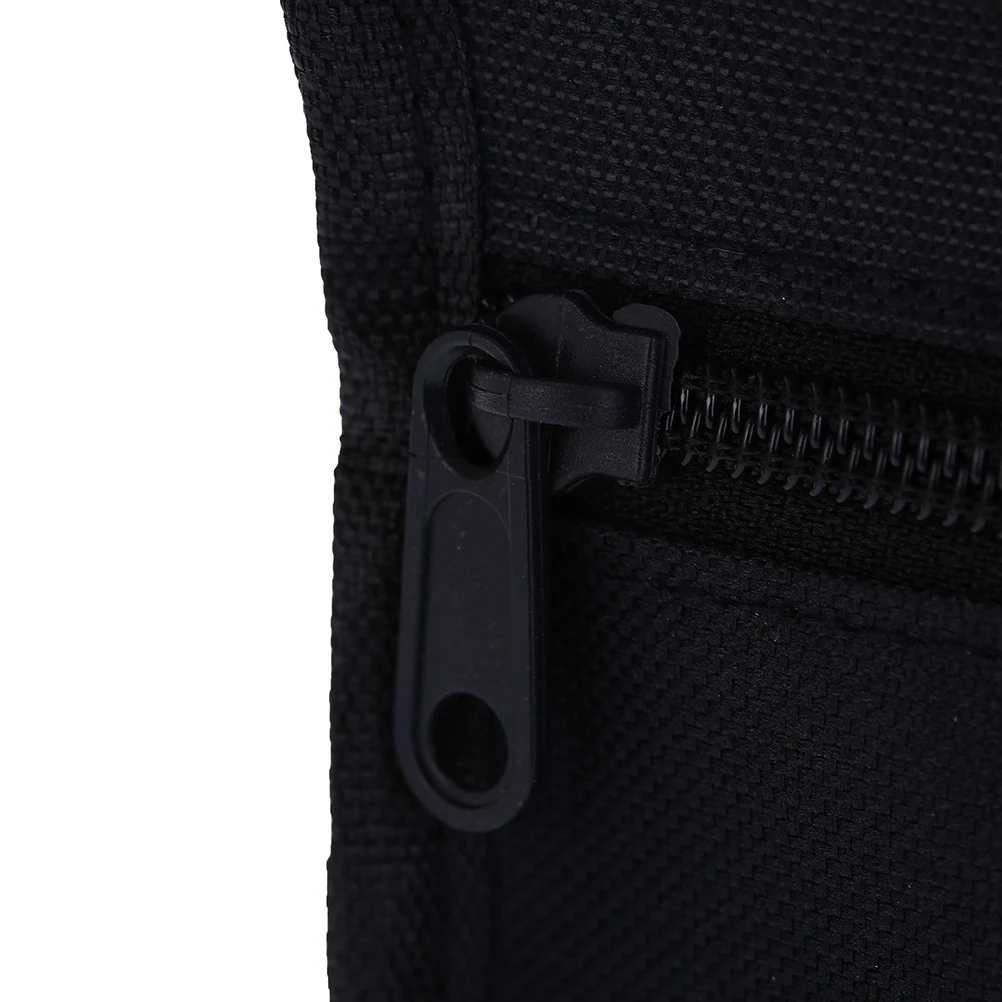 Складной маркер для рисования ранец Mochila, с молнией, брезент, для хранения карандашей, пенал удержания 36/48/60/80 шт. маркер сумка для хранения ручек большой Ёмкость черного цвета на молнии