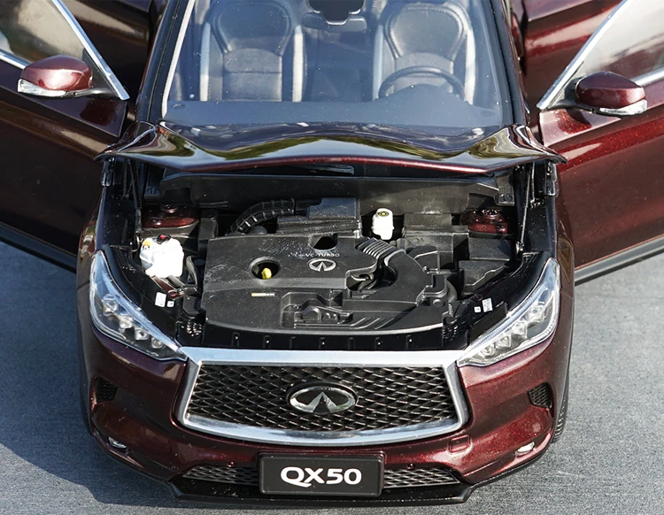1:18 высокое тщательное INFINITI QX50 сплав модель автомобиля статические металлические модельные автомобили с оригинальной коробкой