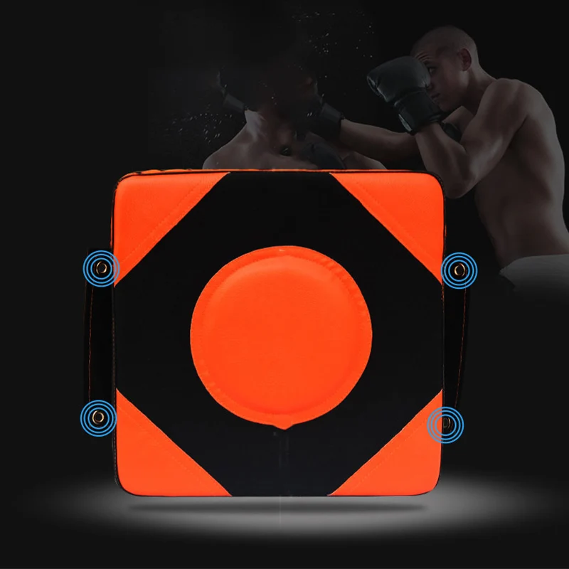 1X Faux Leather Wall Punching Pad Boxing Punch Target Training Sandbag Sports Punching Bag Fighter Martial Arts Fitness