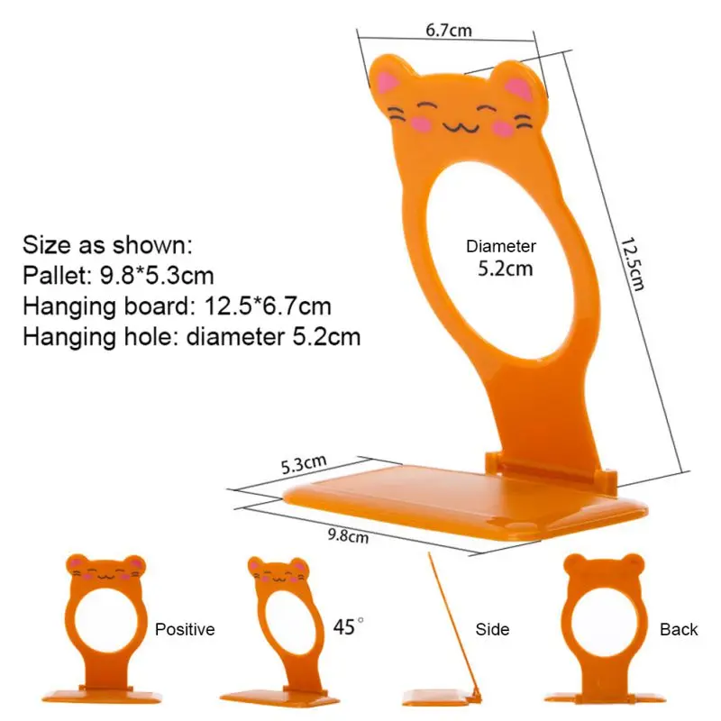 Ponsel Pemegang Menggantung Pemegang Pengisian Dinding untuk Tablet Ponsel untuk iPhone X 8 Berdiri untuk Samsung S9 Plus Xiaomi 8