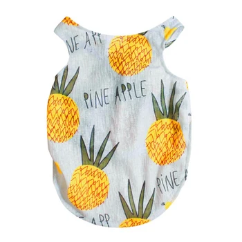 

Breathable Cute Puppy Vests T-Shirts Summer Pet Dogs Sleeveless Cotton Cat Clothes Soft Shirts Pet Chihuahua Teddy Clothing New·