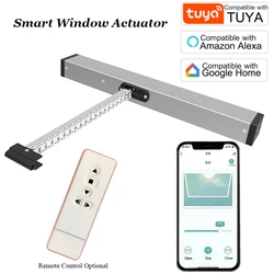 Ouvre fenêtre électrique, AC 110V 230V, ouvre fenêtre automatique, fermeture/ouverture de la fenêtre de la serre, Tuya Smart Life, Alexa Google Home 