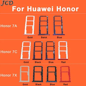 

JCD New SIM Card Holder Tray Slot For Huawei Honor 7A 7C 7X SIM Card Card Holder Adapter Socket