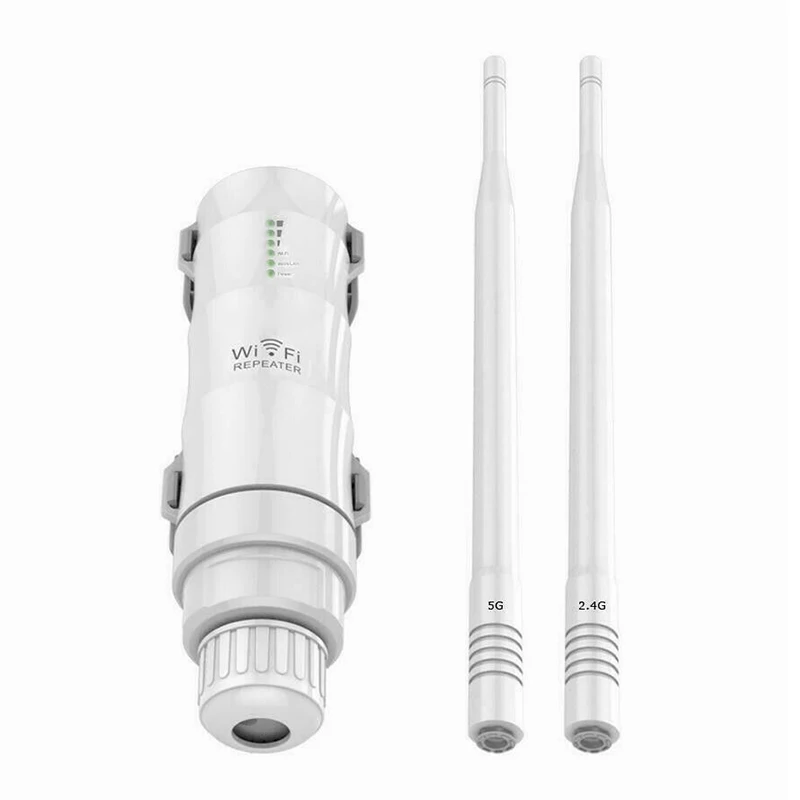 AC600 открытый Wifi повторитель двухдиапазонный 2,4G 5G водонепроницаемый беспроводной маршрутизатор 2 антенны EM88