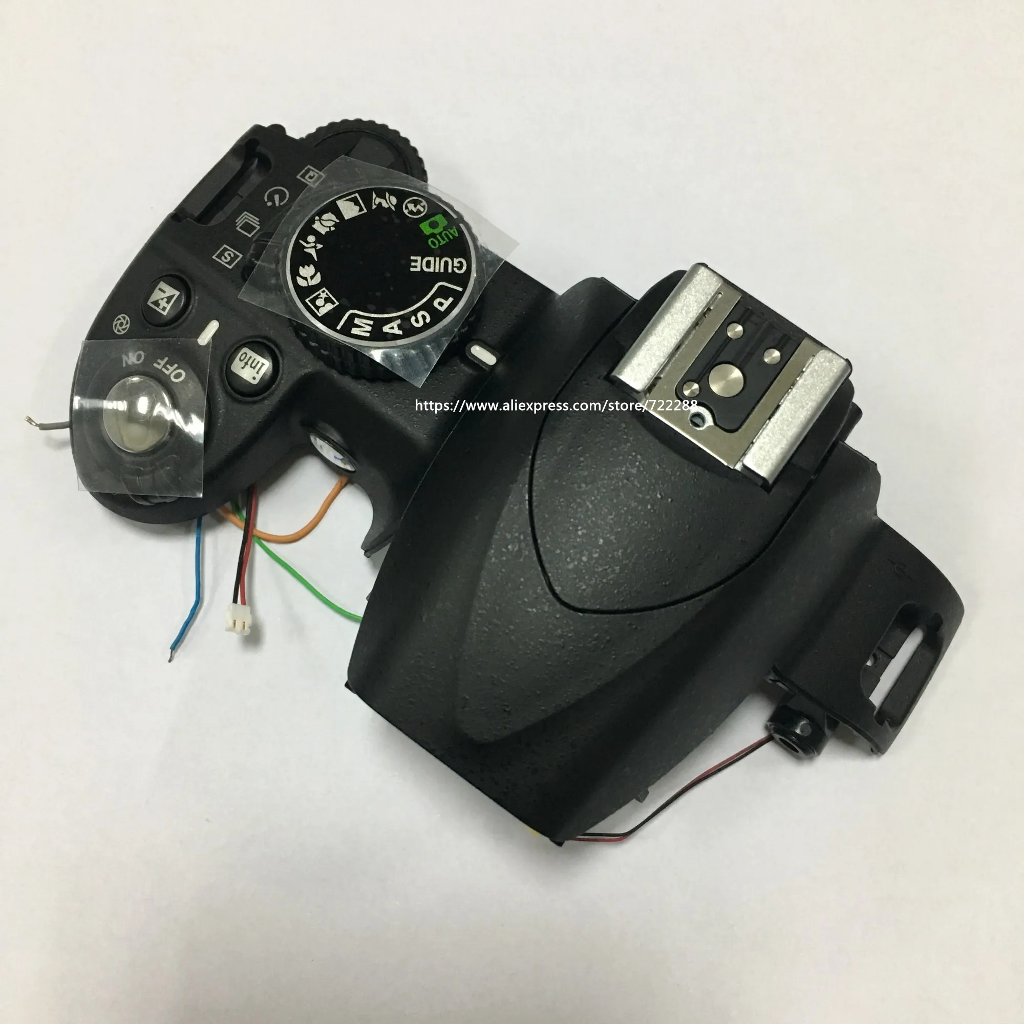 Запасные части для Nikon D3100 верхняя крышка чехол в сборе с переключателем режимов питания Кнопка спуска затвора Flex 1F999-077-2