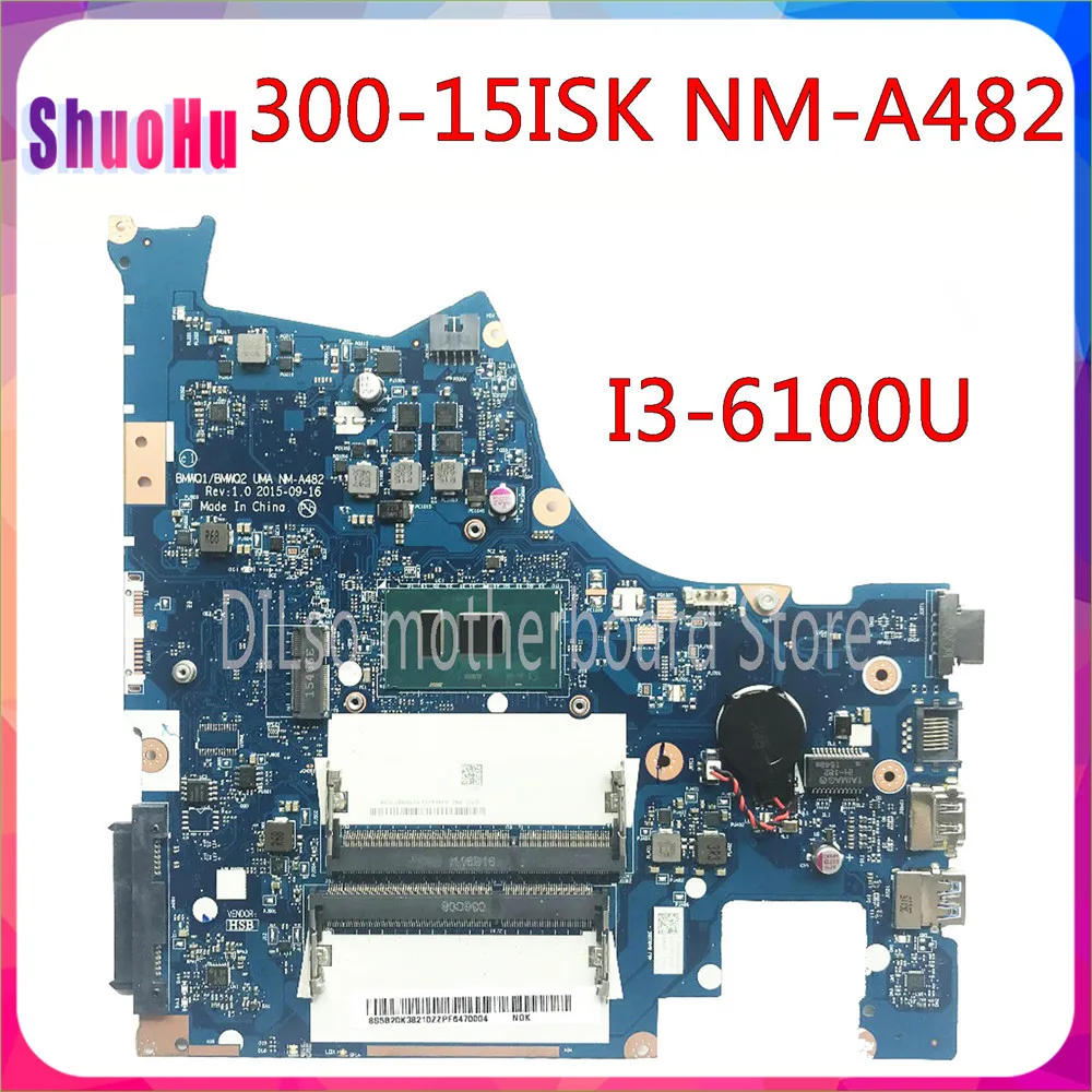 KEFU I3-6100 CPU UMANM-A482 For Lenovo Ideapad 300-15ISK 310-15 Laptop Motherboard DDR3 HM87 Intel Tested 100% Original 90 Days |