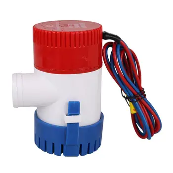 

1100GPH 12V Electric Boat Bilge Pump Mini Automatic Water Pump Electric Water Pump Used In Boat Seaplane Motor Homes Houseboat