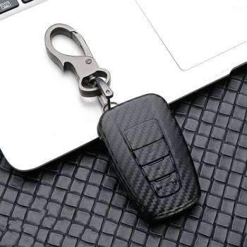 

High quality New Soft ABS car key case Full cover For Toyota Prius Camry Corolla C-HR CHR RAV4 Prado 2018 Accessories keychain